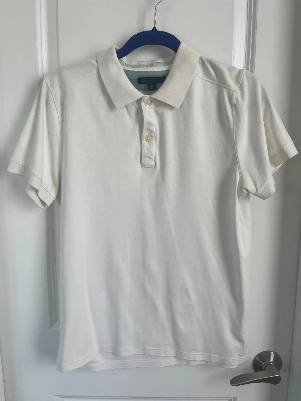 Banana Republic White Polo, size M